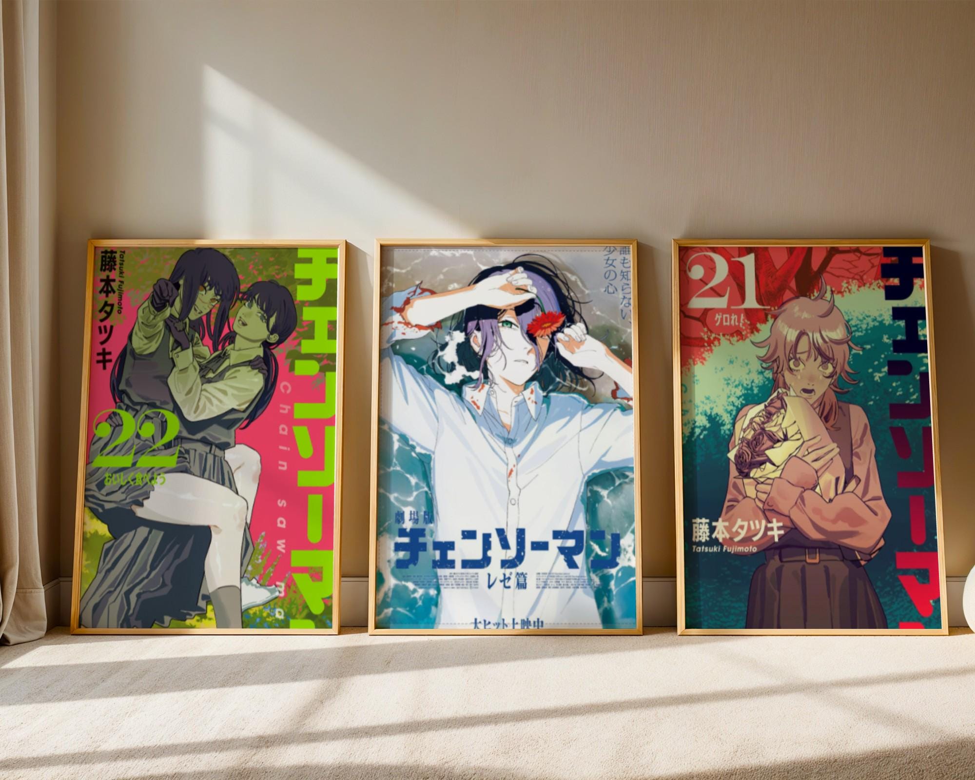 Reze chainsaw man poster - Etsy 日本