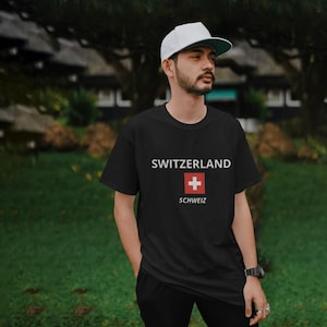Swiss shirt, Swiss flag t-shirt, Unisex, Swiss Confederation t-shirt for men and women, Flag t-shirt