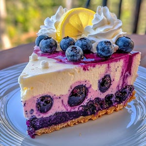 EASY RECIPE For Lemon Blueberry Cheesecake Cake Download