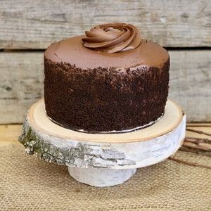 White Birch Smash Cake Stand Cupcake Stand, Rustic Wood Wedding Cake Stand, 1st Birthday