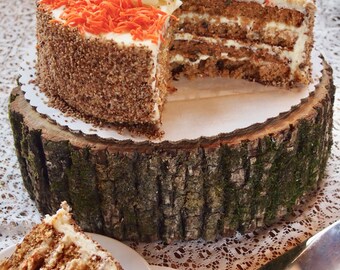wood cake stand etsy