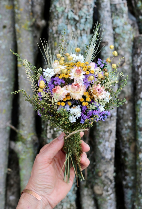 Small Wildflower Grass Bouquet Artificial Plants Wedding Flower