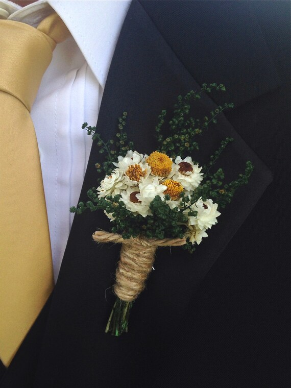 Continental Rub typhoon Simple Country Wedding Boutonniere Groomsmen Pin Dried - Etsy