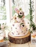 Wood Cake Stand for Weddings Large Thick Wood Slice, Rustic Cake Stand, Wood Slices, Wood Round