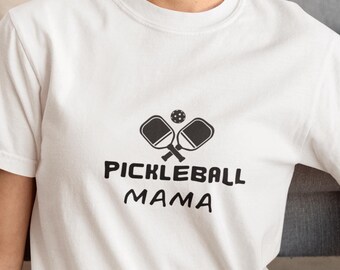 Pickleball Mama Shirt: Garment-Dyed Cotton Tee