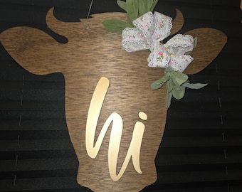Steer head door hanger