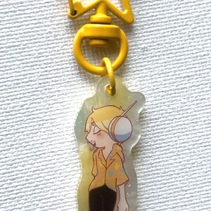One Piece Egghead keychain charms(Luffy, Nami, Zoro, Sanji) image 3
