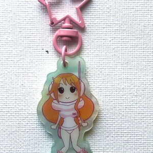 One Piece Egghead keychain charms(Luffy, Nami, Zoro, Sanji) image 5