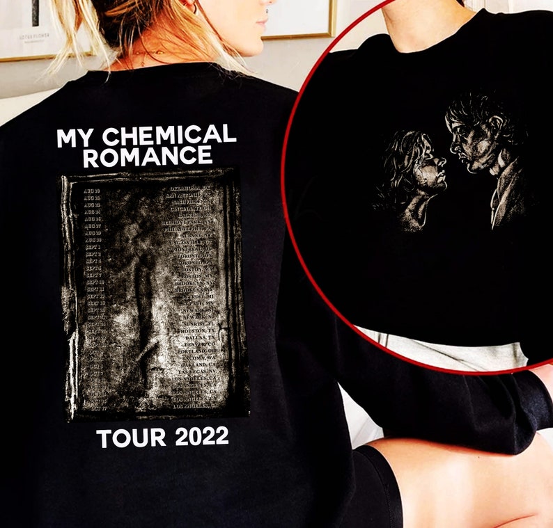 Mcr Nash.ville Tour Merch MCR Tour 2022 Shirt Mcr Nash.ville - Etsy