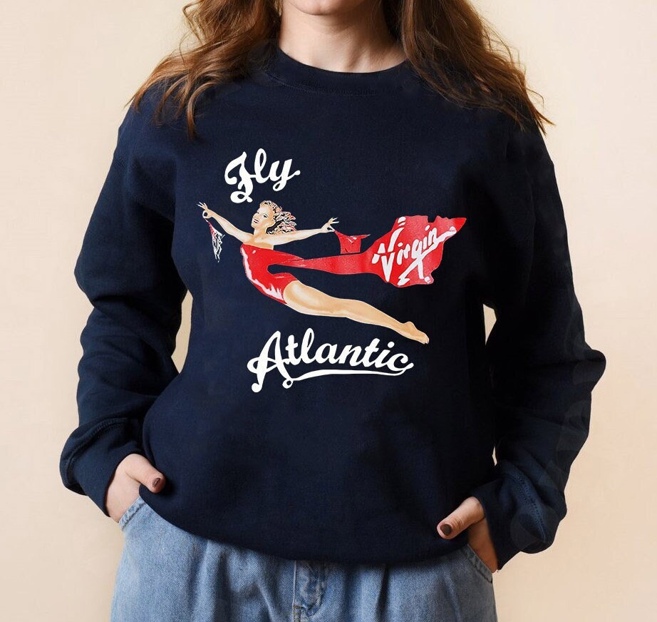 Princess Diana Sweatshirt, Fly Atlantic Sweatshirt