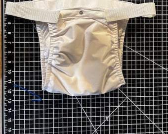 All-in-One-Windel für Erwachsene: 3-lagige Lichtabsorbierung mit Bio-Baumwolle und Zorb
