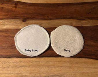 Bamboo Facial Rounds - Dual Texture Exfoliating; Face Cleansing Pad