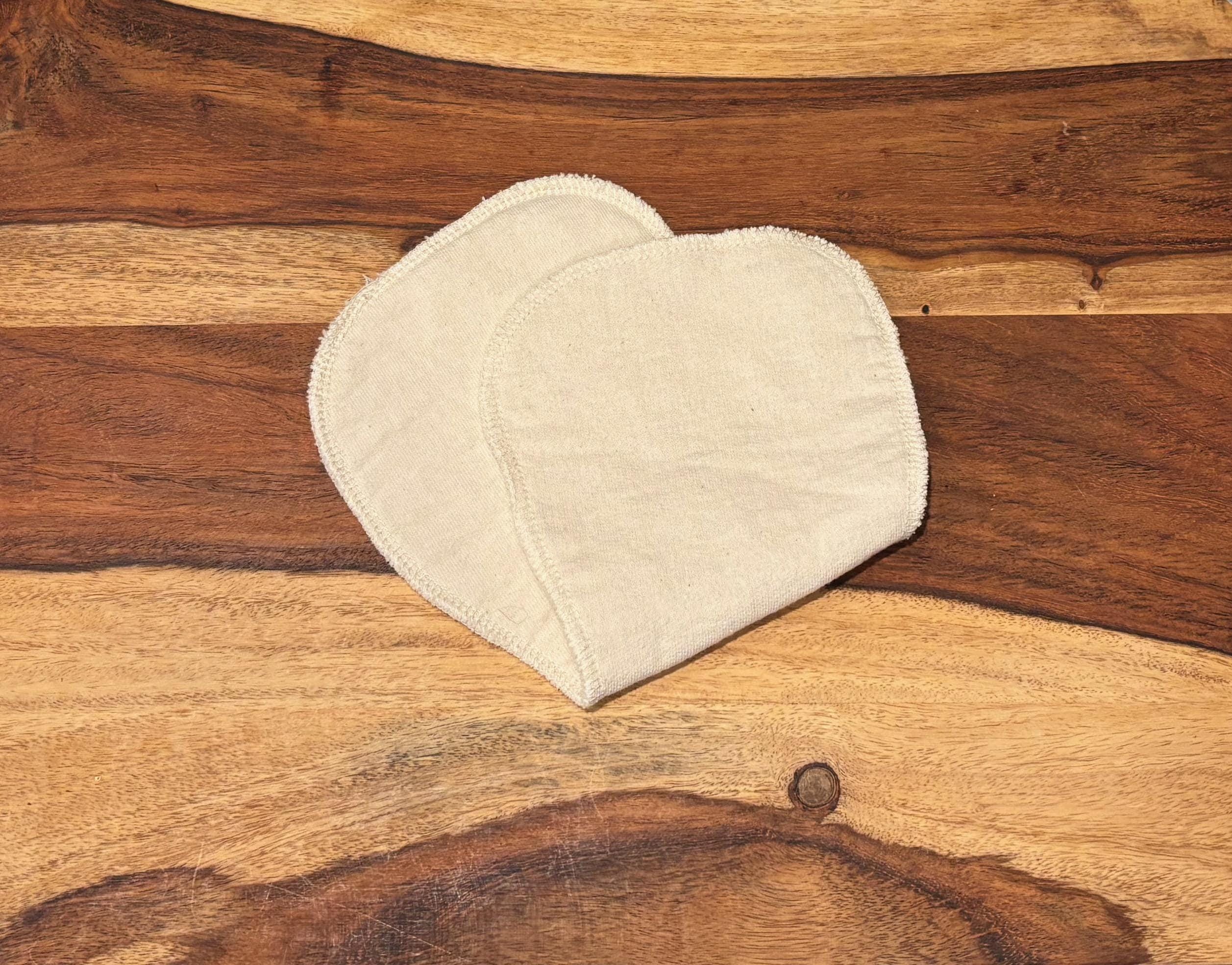 Pro-eco Organic Cotton Cloth Diaper Insert: Contoured 2-ply (5” X 12 ...