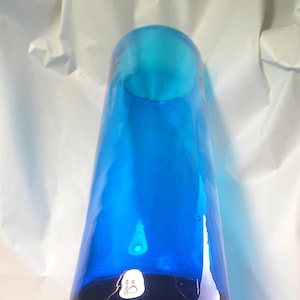 A Vintage Blenko Blue Glass Vase Z69