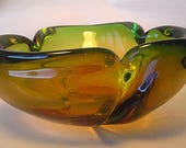 A Vintage Seguso Murano Glass Bowl Z25
