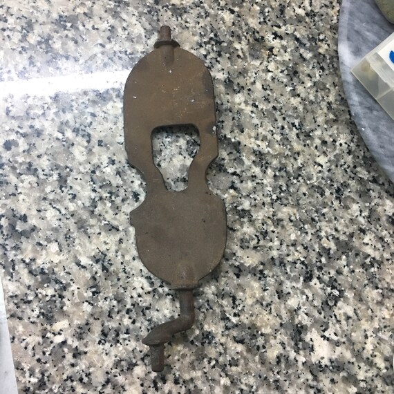 Steampunk Door Plate Gate Barn Hardware Part Etsy