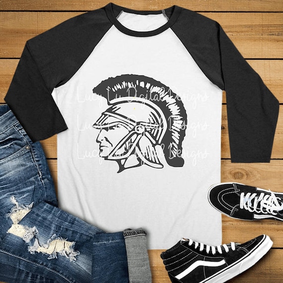 SVG Trojan Head Digital Cut Files svg dxf png eps | Etsy