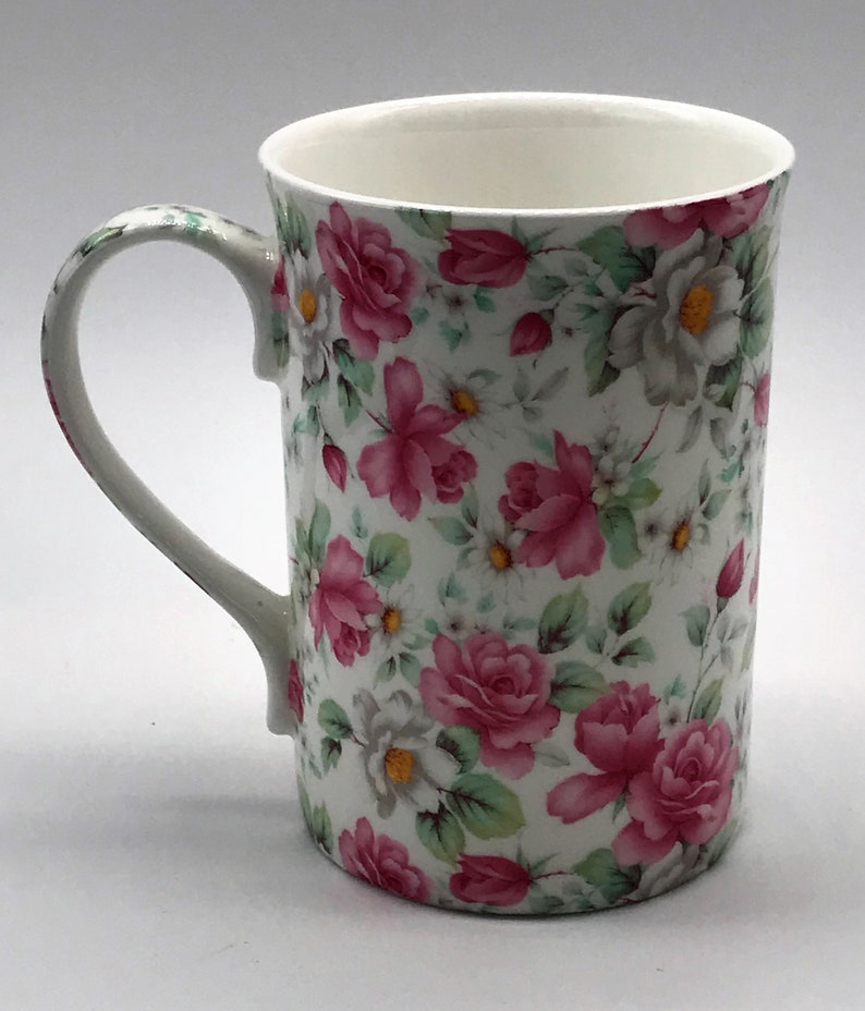 Personalised Fine Bone China Retro Delight Chintz Mug Gift Etsy UK
