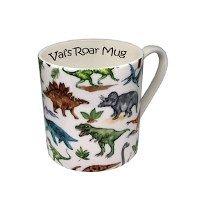 BN Personalised Large Dinosaur China Mug