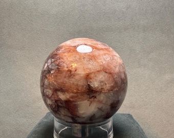 Hematoid / Fire Quartz Sphere