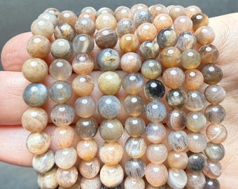 Black Moonstone 5mm Bracelet