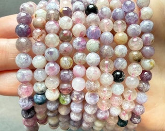 Unicorn Stone / Pegmatite 6mm Bracelet