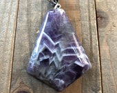 Amethyst Pendant Amethyst Necklace Purple Necklace Gemstone Pendant Amethyst Jewelry Handmade Amethyst Pendant