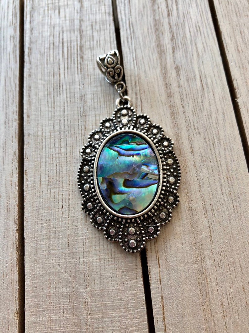 Abalone Necklace Blue green jewellery Paua Shell Jewelry gifts Abalone Shell Pendant Abalone Jewelry Abalone Earrings Shell Jewelry