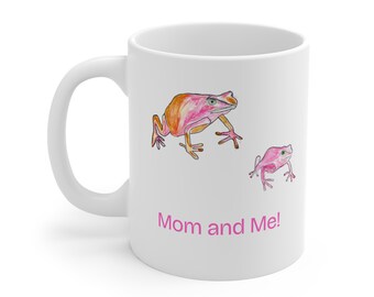 Frog Mom and Me Mug