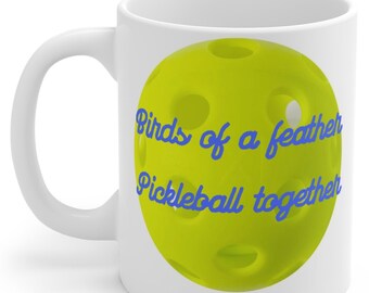 Pickleball Birds Coffee Mug