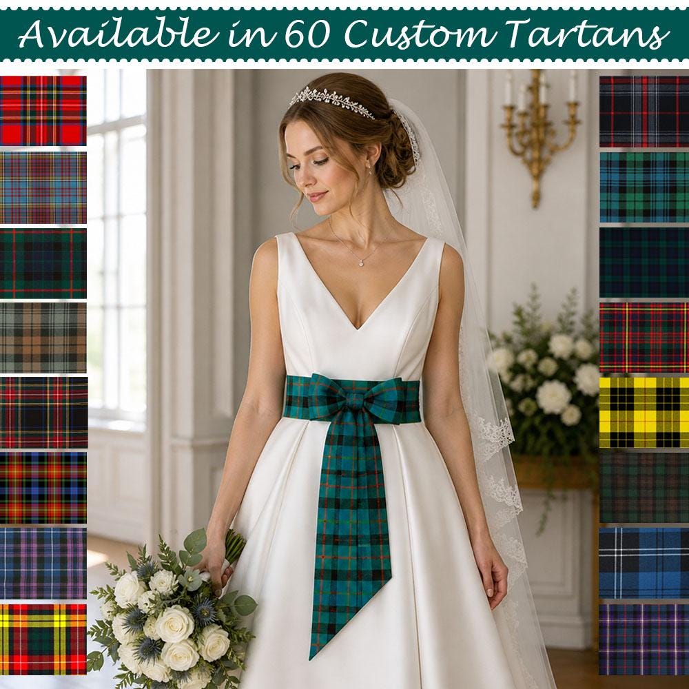 tartan bridesmaid dresses uk Tartan Dress Custom Made to Measure