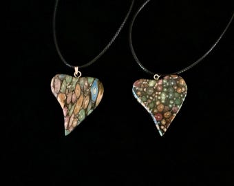 Holly hearts can be given as a gesture of love or friendship