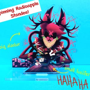 Spinning Radioapple Standee - Eldritch Alastor