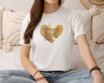 Coffee Lovers TShirt, Funny Coffee Shirt, Coffee Lover Gift, Funny Gift for Coffee Lover, Coffee Tee, Gift for Her, Coffee Addict TShirt