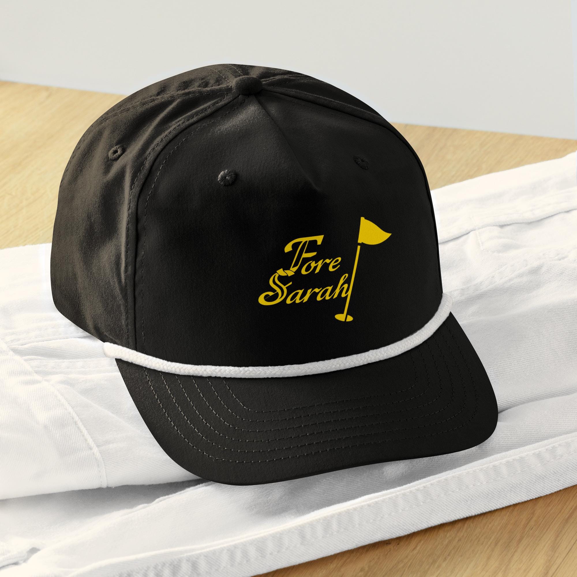 Adjustable Snapback Cap, Golf Rope Hat, Classic Rope Style Hat, Golf Cap, Gift for Him, Gift for Her, Classic Golf Cap, Golfers Hat