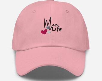 Mom Life Hat, Mothers Day Gift, Gift for Mom, Mom Life Adjustable Cap, Embroidered Mom Life Hat, Mom Life Girl Hat, Cotton Baseball Cap