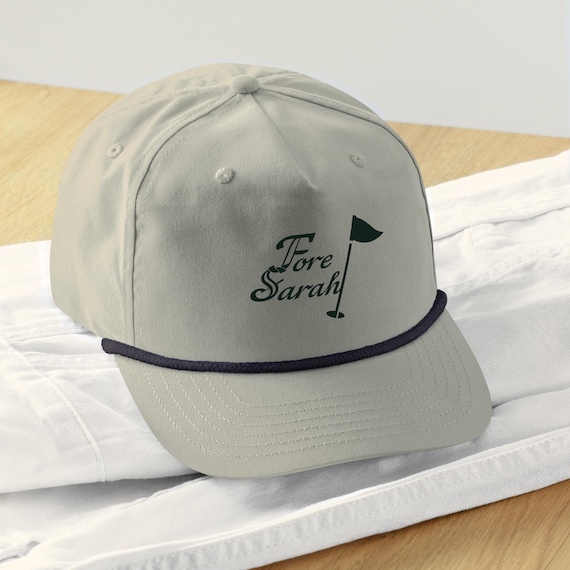Golfers Hat, Golf Rope Hat, Classic Rope Style Hat  display picture 2