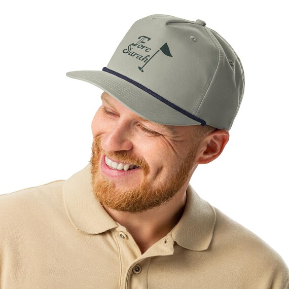 Golfers Hat, Golf Rope Hat, Classic Rope Style Hat  display picture 1