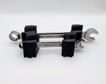 3D Printed Modular Wrench Organizer: Customizable Tool Storage