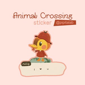 Animal Crossing-sticker - Deira / Molly