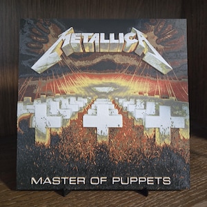 Metallica Box Set 3D Album Art – Kill Em All, Ride the Lightning