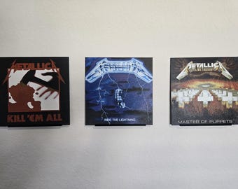 3D Metallica Album Art Box Set, Metalhead Gift
