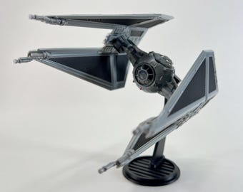 Tie Interceptor - Micro Galaxy Squadron Stand