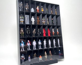 Star Wars Micro Galaxy Squadron Figure Display Case (for 1 inch figures)