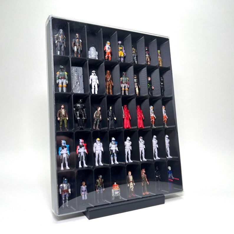 Star Wars Micro Galaxy Squadron Figure Display Case (for 1 Inch Figures ...