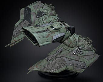 Star Wars Micro Galaxy Squadron The HEX Stand | Rotatable 3D Printed Display