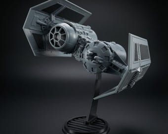 Star Wars Micro Galaxy Squadron Tie Bomber Flight Stand