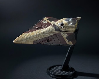 Jedi Starfighter - Micro Galaxy Squadron Stand