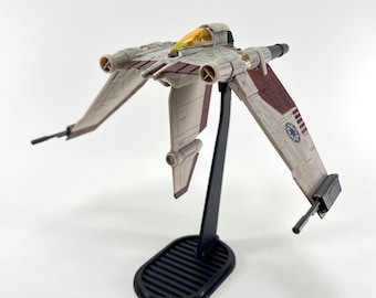 V-19 Torrent Flight Stand for Star Wars Micro Galaxy Squadron - Custom 3D-Printed - Rotatable
