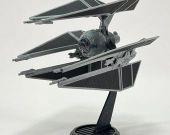 Tie Defender - Micro Galaxy Squadron Stand (Ball Joint Rotation Only)